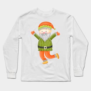 Santa claus dancing. Long Sleeve T-Shirt